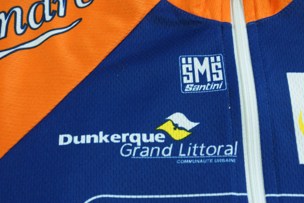 Maillot vélo rétro Santini Dunkerque Stilnor