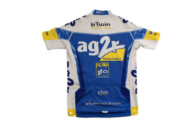 Maillot vélo vintage Decathlon AG2R Michelin UCI b'Twin