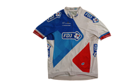 Maillot cyclisme vintage Decathlon Française des jeux Lapierre