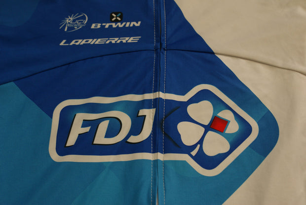 Maillot cyclisme vintage Decathlon Française des jeux Lapierre