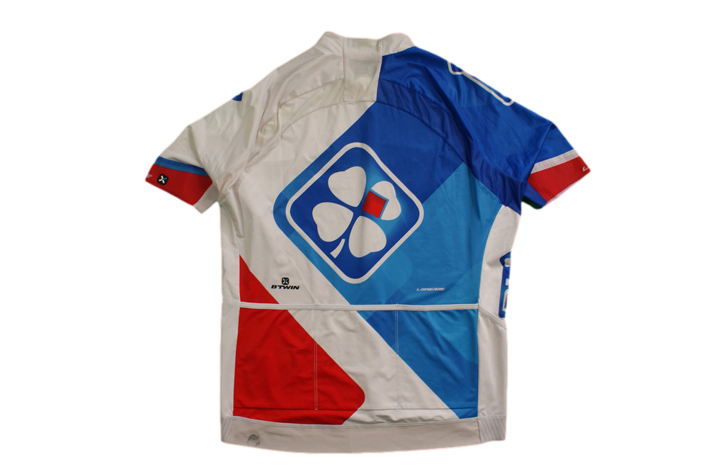 Maillot cyclisme vintage Decathlon Française des jeux Lapierre