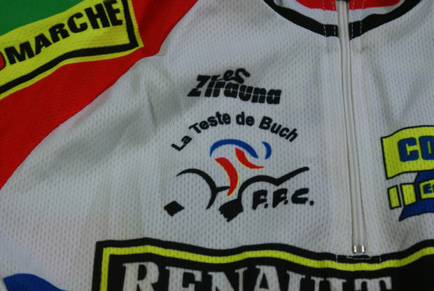 Maillot vélo rétro Renault La mie câline Coulas