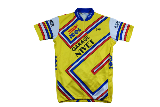 Maillot cyclisme vintage Noret Igol Garage Nivet