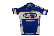 Maillot vélo rétro Vermarc Quick Step Eddy Merckx Innegertic UCI PRojob Peugeot