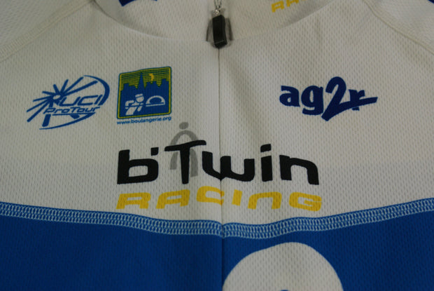 Maillot vélo vintage Decathlon AG2R UCI b'Twin