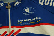 Maillot vélo rétro Vermarc Quick Step Eddy Merckx Innegertic UCI PRojob Peugeot