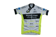 Maillot vélo rétro Noret Respectons les règles