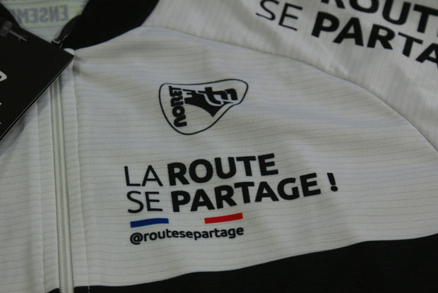 Maillot vélo rétro Noret Respectons les règles