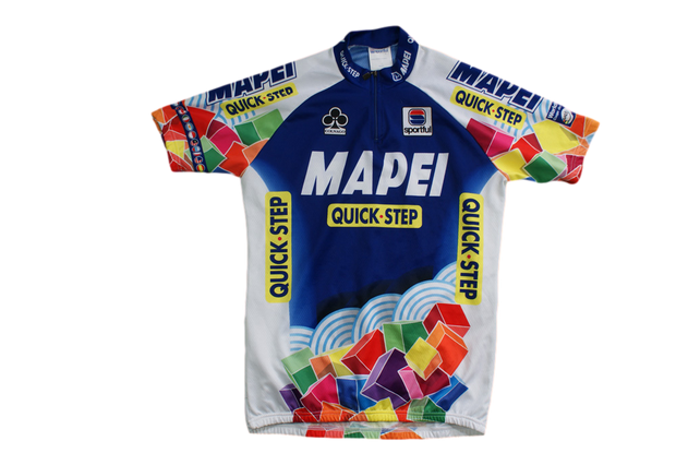 Maillot vélo rétro Sportful Mapei Quick Step Colnago