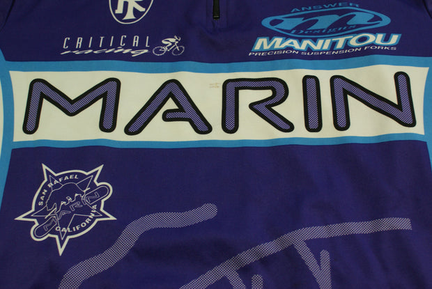 Maillot vélo rétro De Marchi Marin