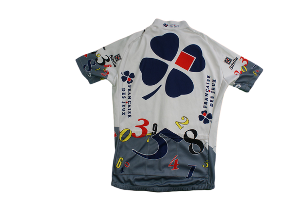 Maillot vélo rétro Sibille Française des jeux Le coq sportif Gitane