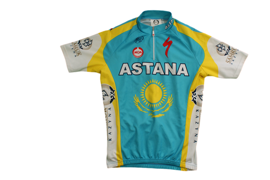 Maillot vélo rétro Moa Astana Specialized UCI Samruk