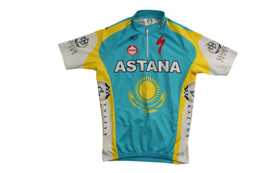 Maillot Cyclisme Rétro Moa Astana Specialized UCI Samruk - Taille S