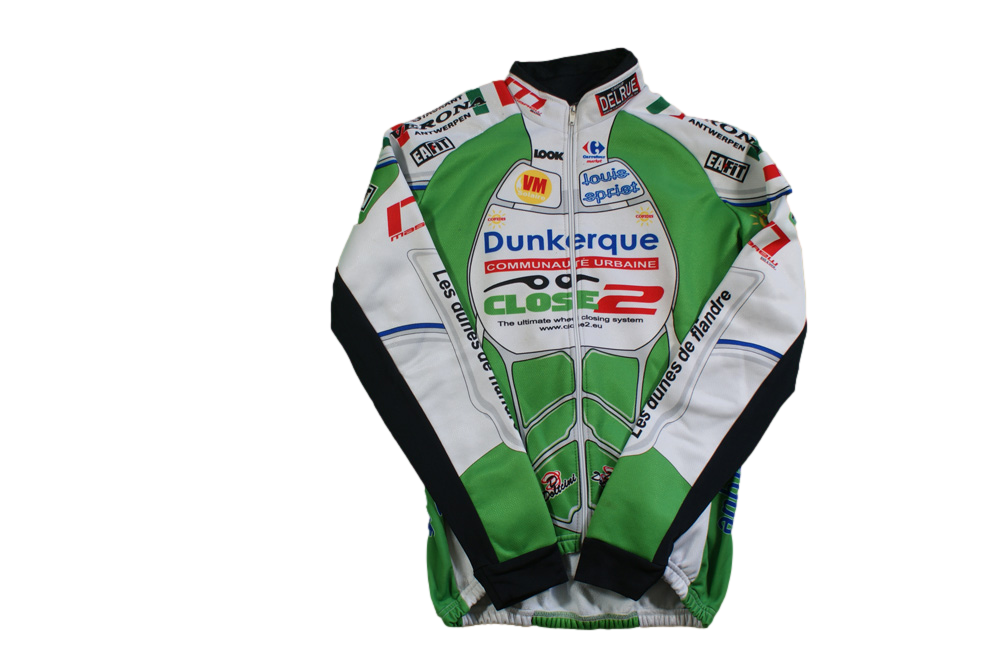 Veste vélo rétro Look Dunkerque Cofidis Carrefour