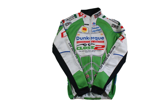 Veste vélo rétro Look Dunkerque Cofidis Carrefour
