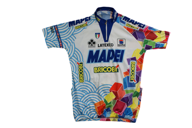 Maillot vélo vintage Sportful Mapei Bricobi Colnago Latexco 1997