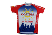 Maillot vélo rétro Giordana Cofidis