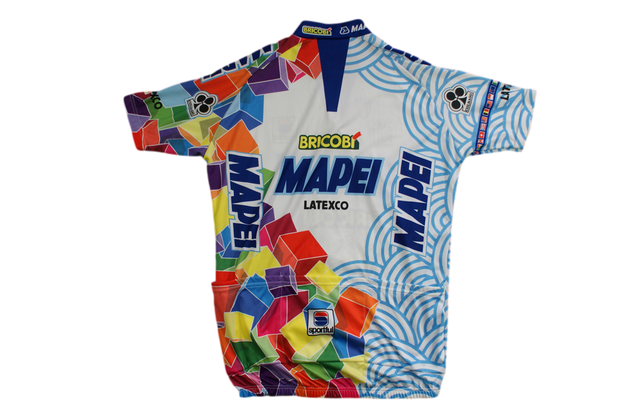 Maillot vélo vintage Sportful Mapei Bricobi Colnago Latexco 1997