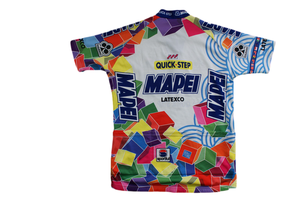 Maillot vélo rétro Sportful Mapei Quick Step Latexco Colnagp Shimano