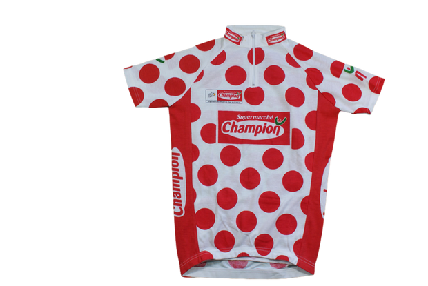 Maillot vélo rétro Champion Tour de France