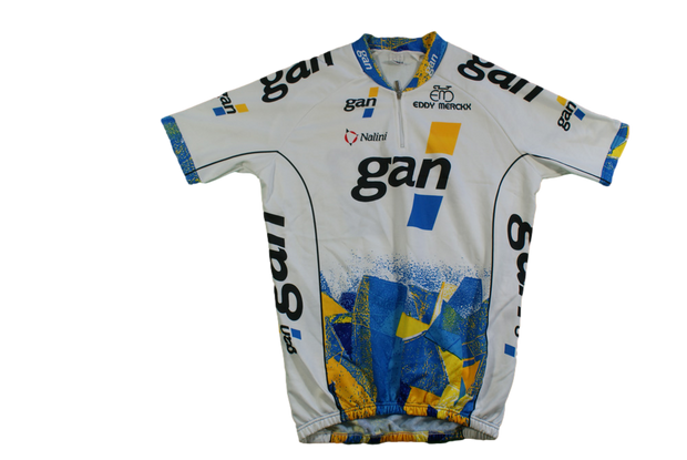 Maillot cyclisme vintage Nalini Gan Eddy Merckx