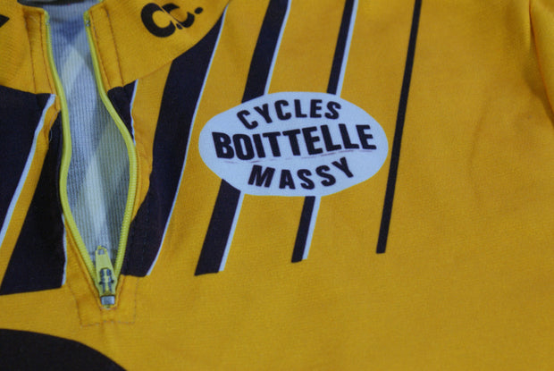 Maillot vélo rétro Cycles Boitelle Massy Turino