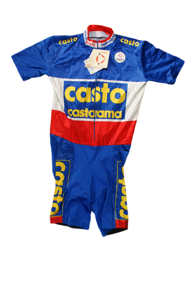 Maillot complet vélo rétro Nalini Castorama Maxisports