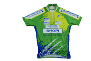 Maillot vélo rétro Poli Shopi