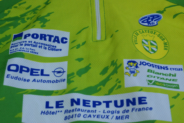 Maillot vélo rétro Poli Shopi