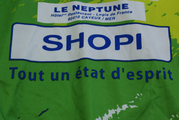 Maillot vélo rétro Poli Shopi