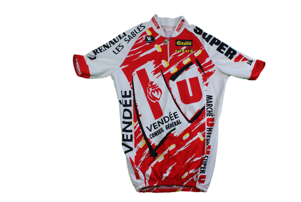 Maillot vélo vintage Vermarc Super U Gitane