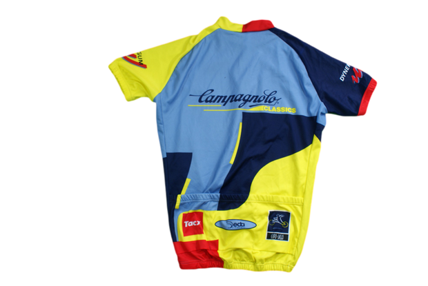 Maillot vélo rétro Vermarc Campagnolo Expo-Uelo Tacx Dynergum