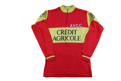 Maillot cyclisme vintage Crédit Agricole