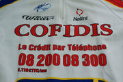 Maillot vélo rétro Nalini Cofidis UCI Wilier