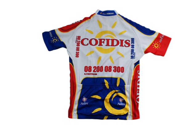 Maillot vélo rétro Nalini Cofidis UCI Wilier