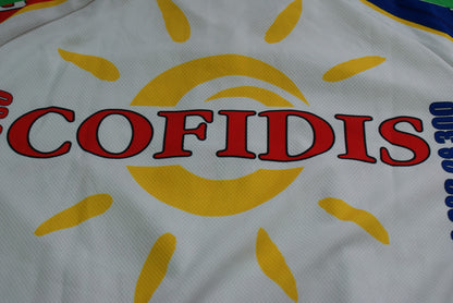 Maillot vélo rétro Nalini Cofidis UCI Wilier