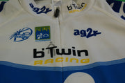 Maillot cyclisme vintage Decathlon AG2R b'Twin