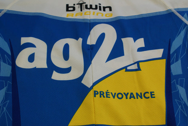 Maillot cyclisme vintage Decathlon AG2R b'Twin