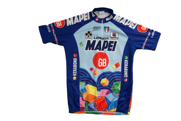 Maillot vélo rétro Sportful Mapei Colnago Latexco UCI 1995