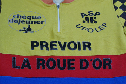 Maillot vélo vintage ASP Chèque déjeuner