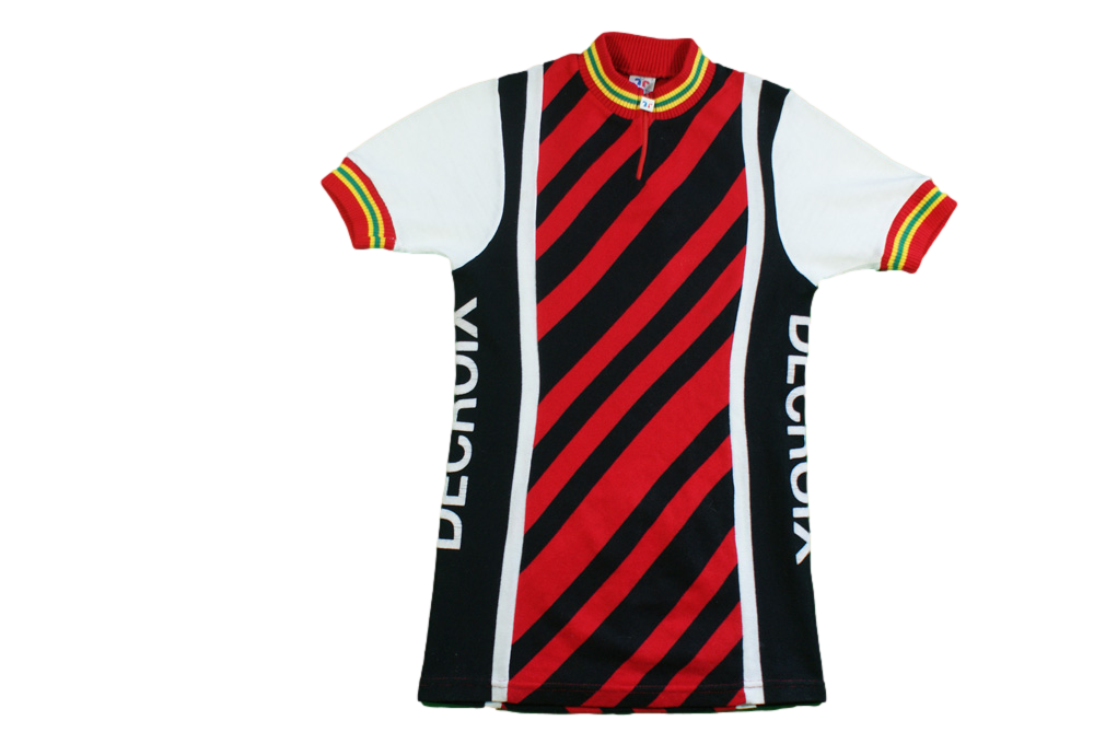 Maillot vélo rétro Tricots du rocher