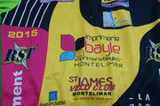 Maillot cyclisme vintage Jollywear 2015 Montélimar