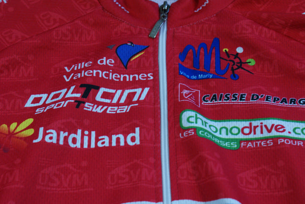 Maillot vélo rétro Doltcini Caisse d'Epargne Valenciennes Macif