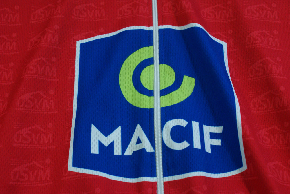 Maillot vélo rétro Doltcini Caisse d'Epargne Valenciennes Macif