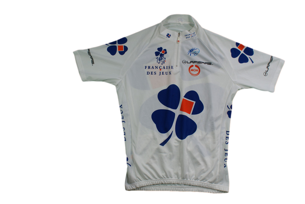 Maillot vélo rétro Moa Française des jeux Lapierre Protour 1997