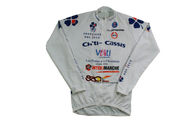 Veste vélo rétro Moa Française des jeux Lapierre Saab Véti Intermarché 1997