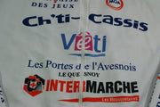 Veste vélo rétro Moa Française des jeux Lapierre Saab Véti Intermarché 1997