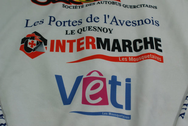 Veste vélo rétro Moa Française des jeux Lapierre Saab Véti Intermarché 1997