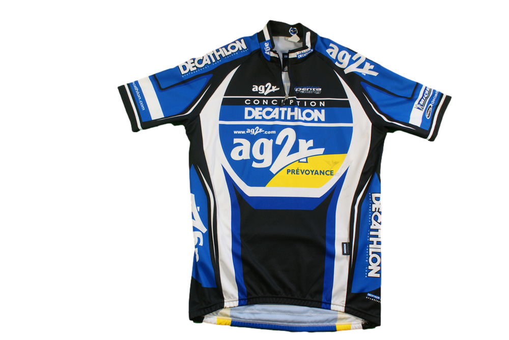 Maillot cyclisme vintage Decathlon AG2R
