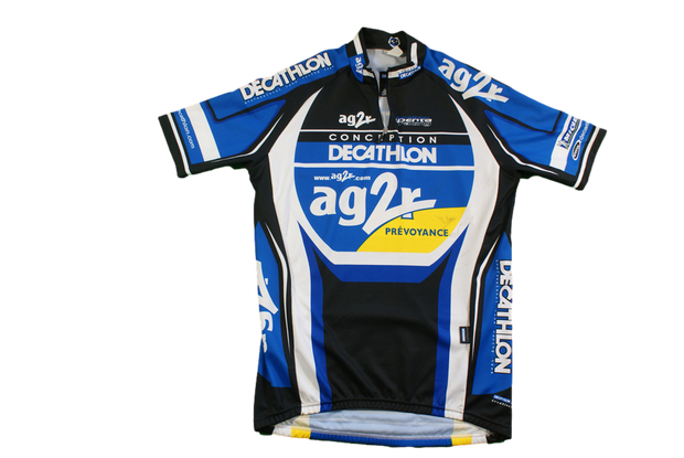 Maillot cyclisme vintage Decathlon AG2R